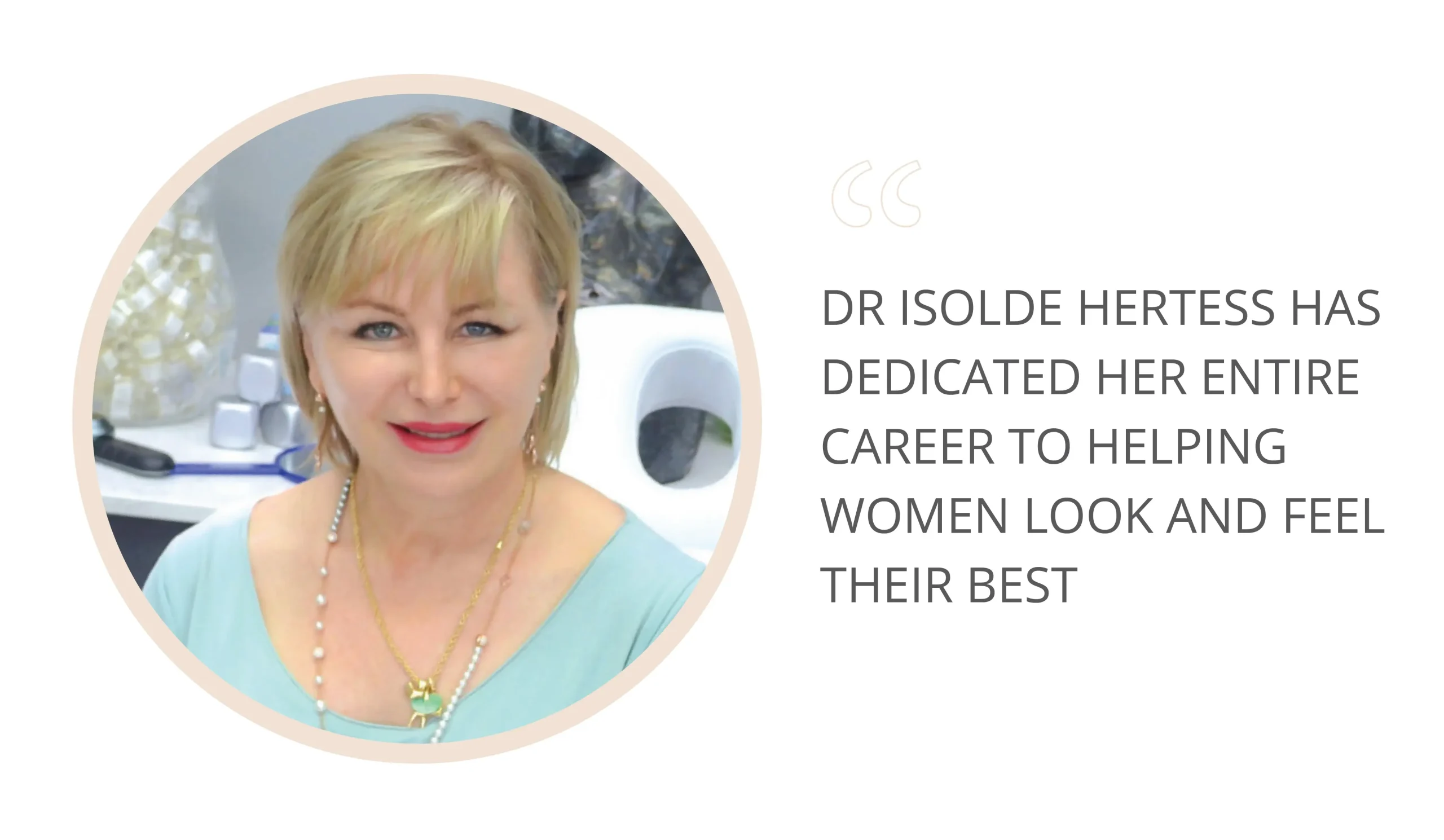Dedicated to women and helping them feel their best