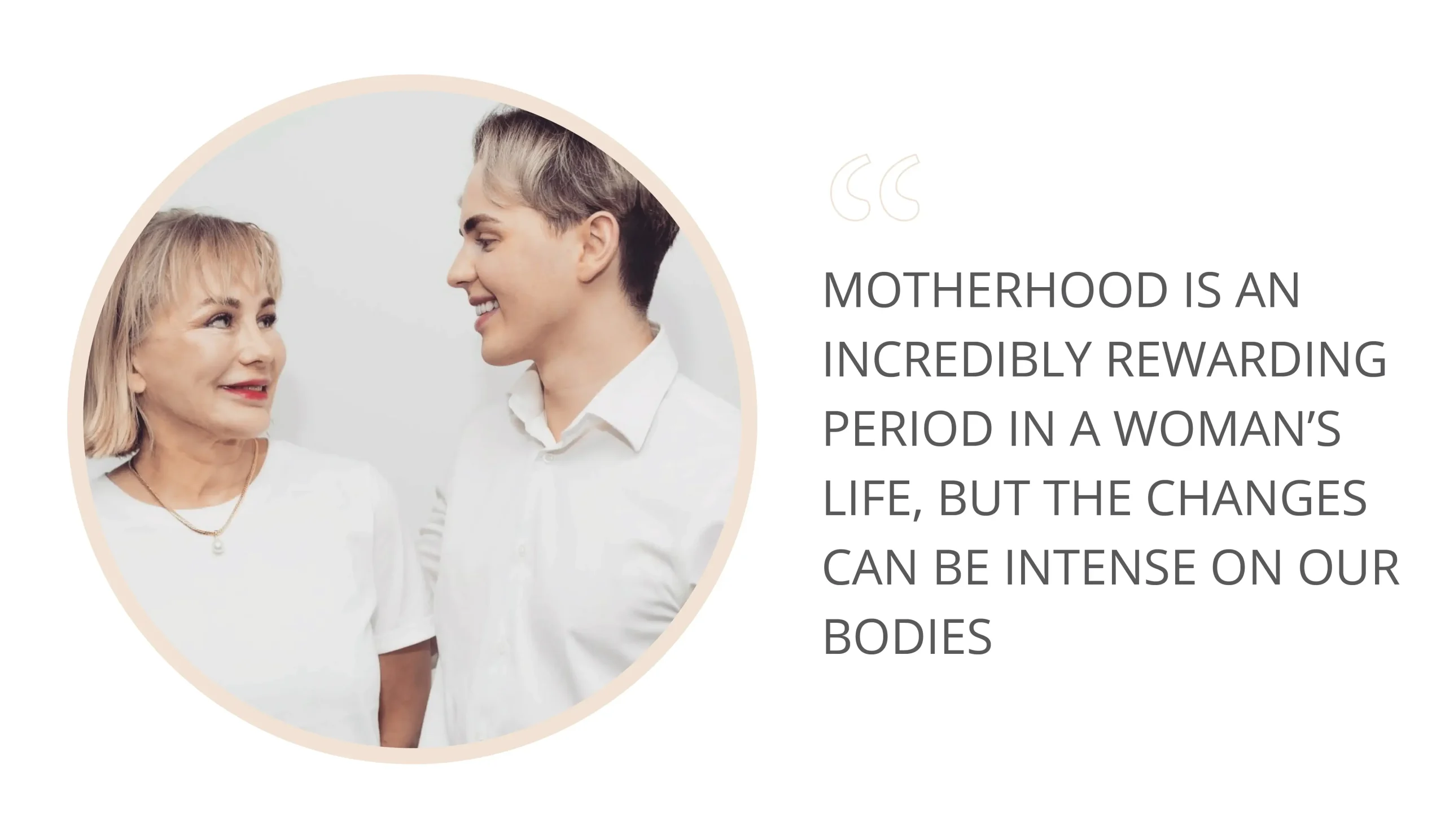 Motherhood is a unique and rewarding journey